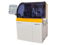 Satisloh ART-Blocker A, automated lens blocking machine, front angle view